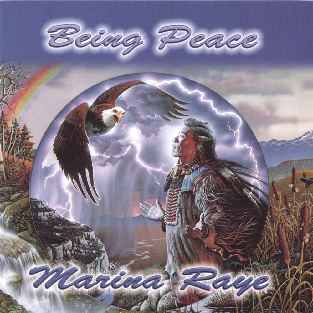 Being peace. Marina Raye. Marina Raye and Olabayo - Drumming into Paradise (2000).