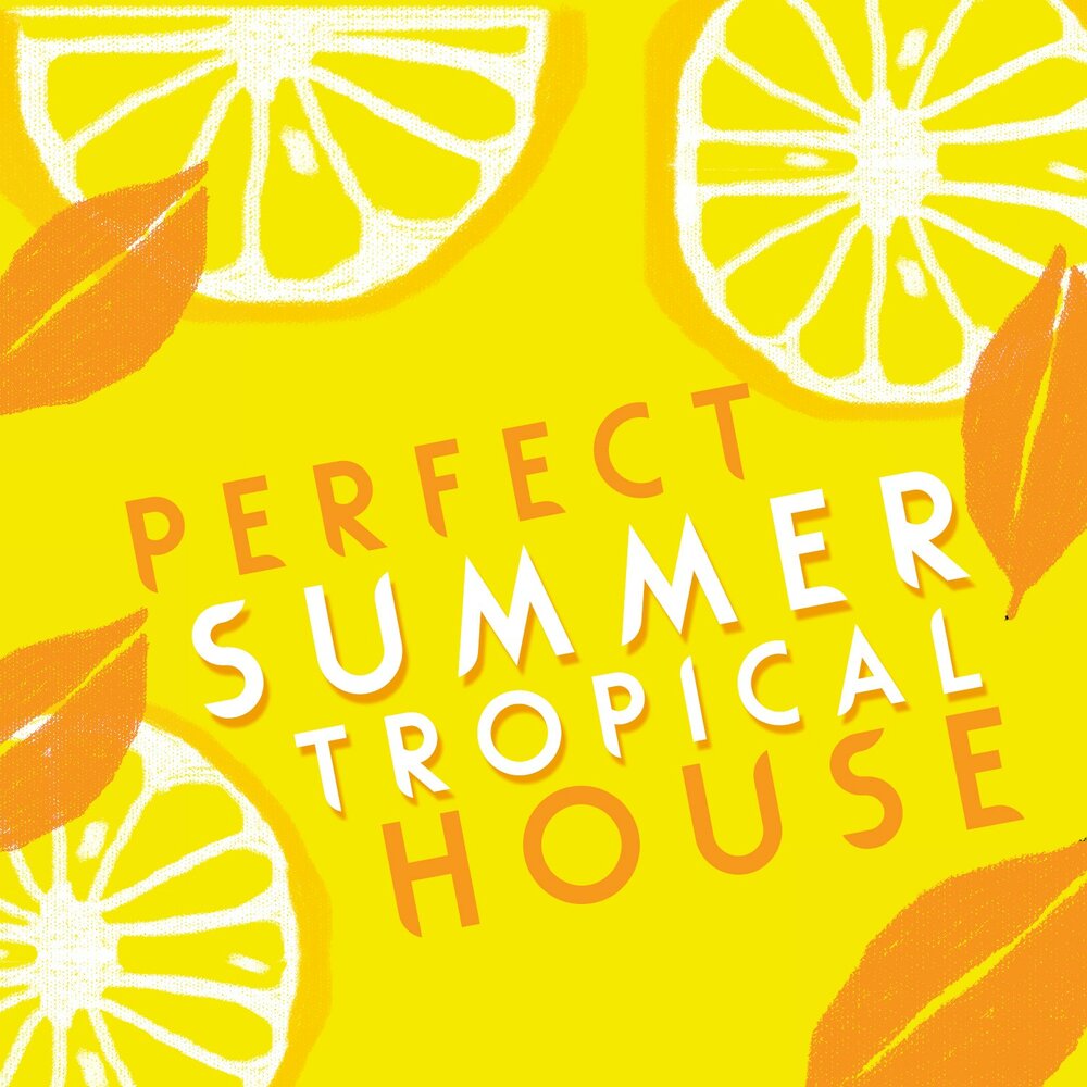 Perfect summer. Tropical House Labels.