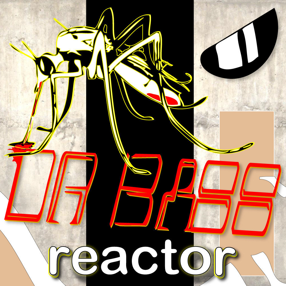 Доктор басс. Bass Reactor. Обложка для басс альбома.