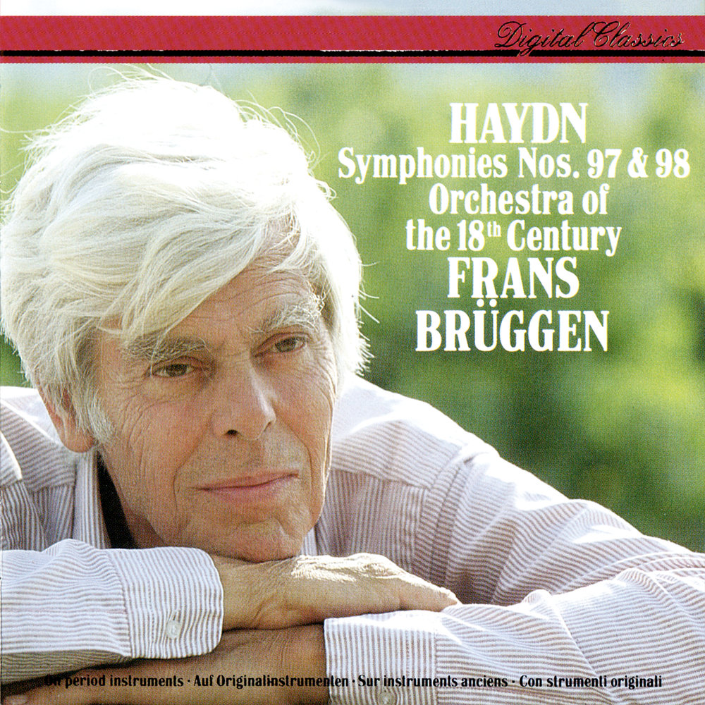 На века слушать. Orchestra of the 18th Century, frans Brüggen (the London Symphonies). Orchestra of the 18th Century, frans Brüggen the London Symphonies nos. 93 – 104. Orchestra of the 18th Century, frans Brüggen the London Symphonies Vol. II. Orchestra of the 18th Century, frans Brüggen the London Symphonies Vol. I.