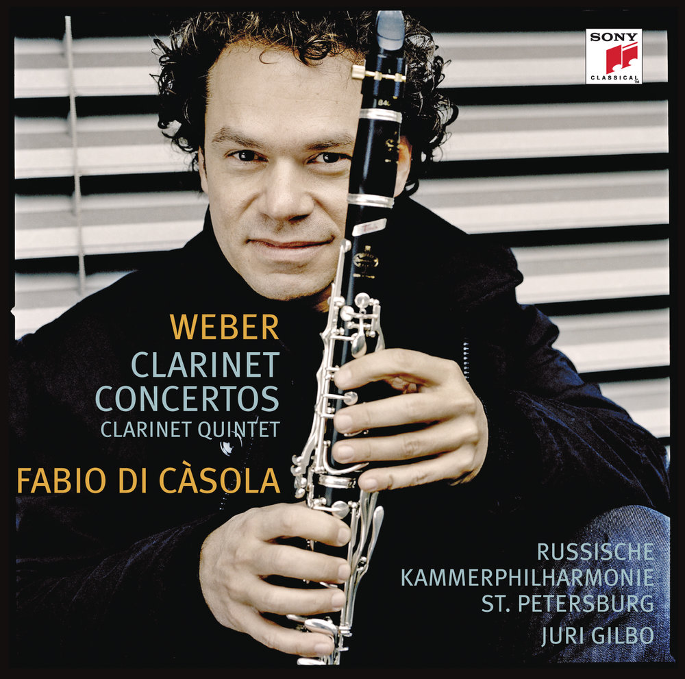 Вебер кларнет. Clarinet Concertos. Fabio Weber. Concertino for Clarinet Weber.