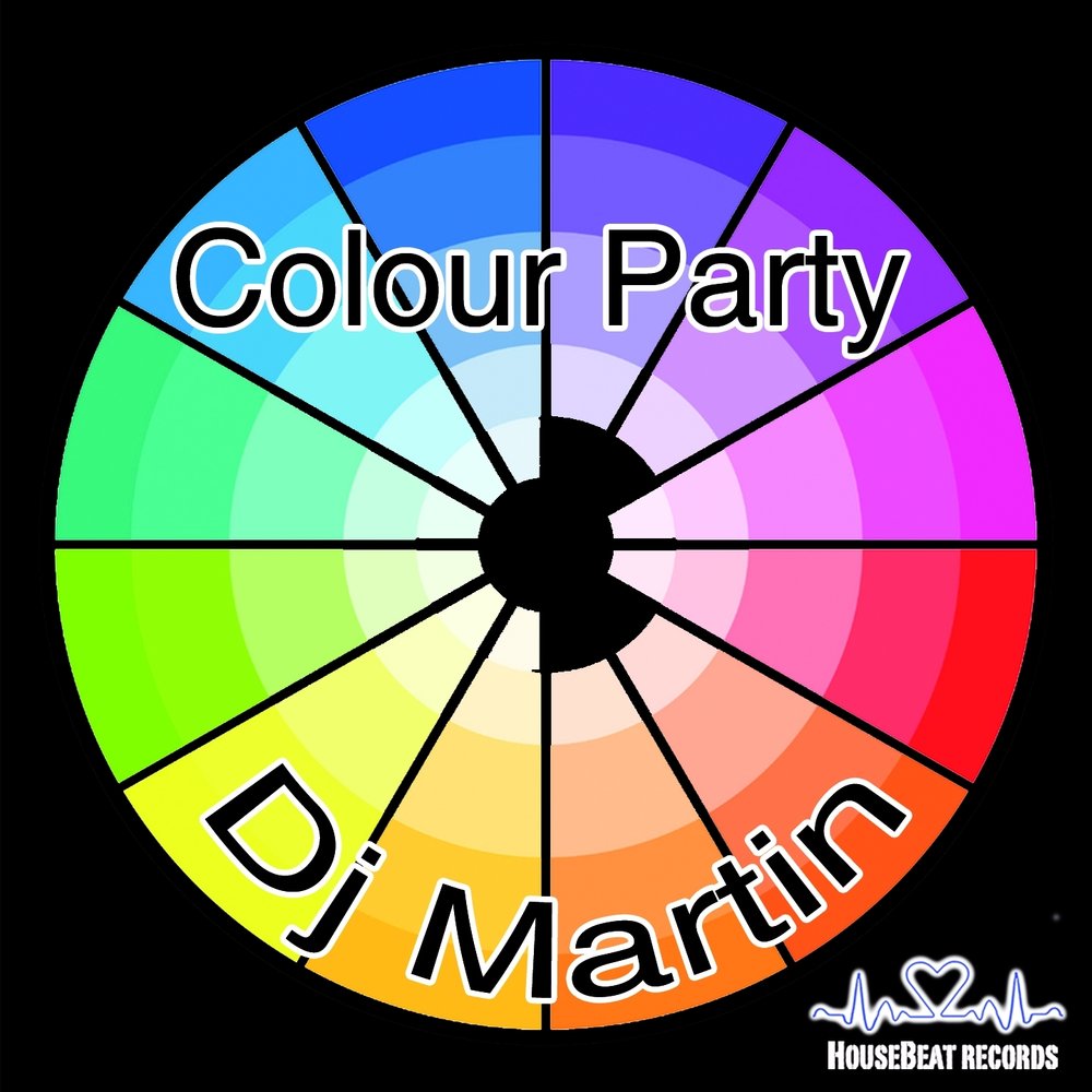 Вечеринка в цвете. Colors Party. Color Party цвет черный. DJ Martin Mix.