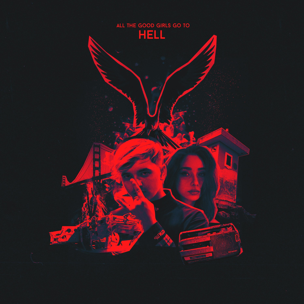 All the good girls go to hell. All the good girls. All the good girls go to Hell обложка. All the good girl go to Hell рисунок. Стикеры all good girls go to Hell.