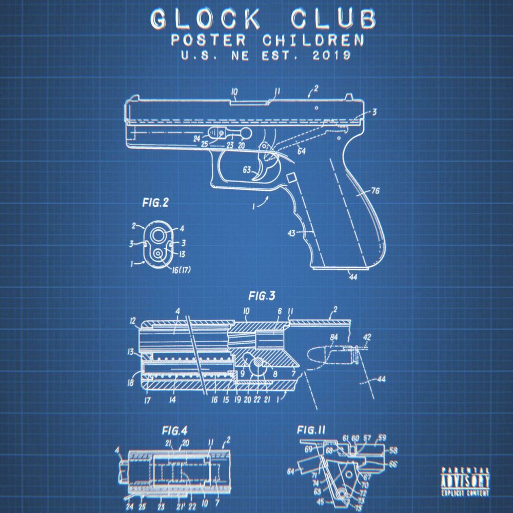 Glock 18 чертеж с размерами