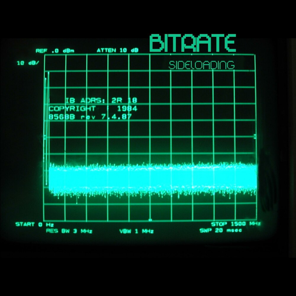 Load bit. Oscilloscope CRT. Replace Oscilloscope CRT with Monitor CRT. Bit rate в Музыке.