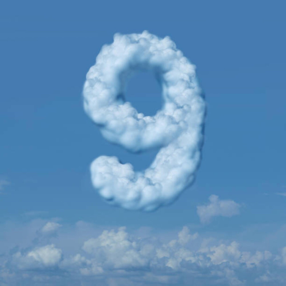 I am on cloud nine. Облако девять. Цифра 6 облако. Цифра 9 из облаков. On cloud Nine idiom.