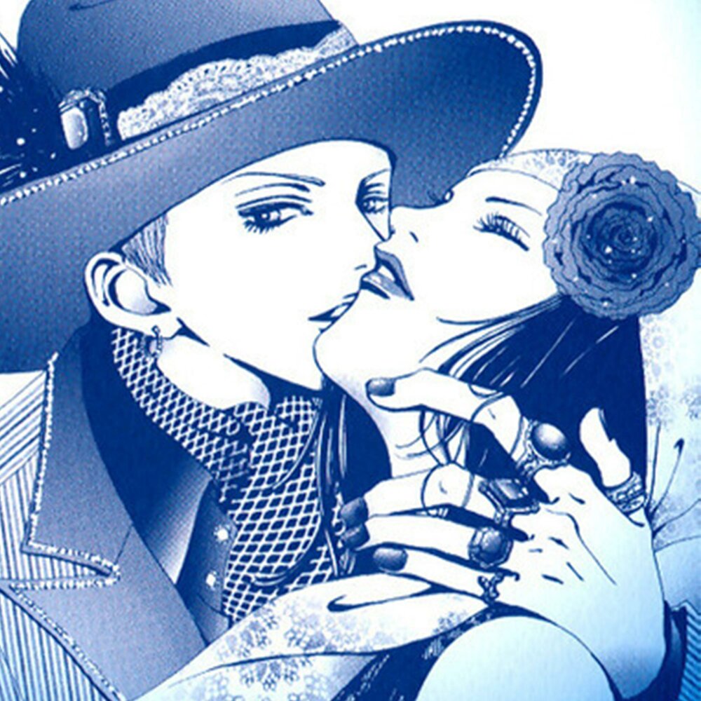 Kiss me slow песня. Джордж Парадайз Кисс. Paradise Kiss Мивако. Парадайз Кисс обложка. Парадайз Кисс парная аватарка.