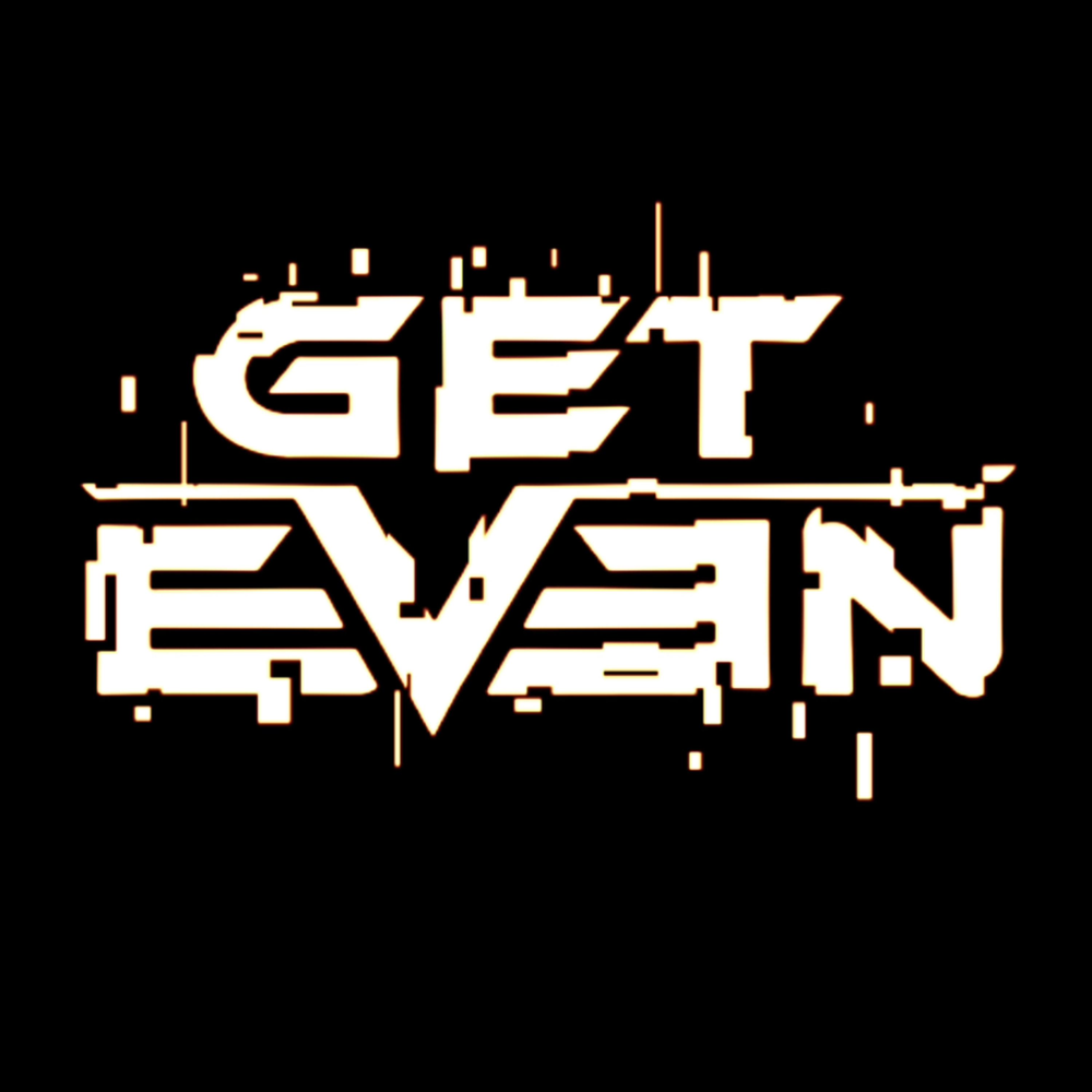 Get even. Get even the Farm 51. Get even logo.