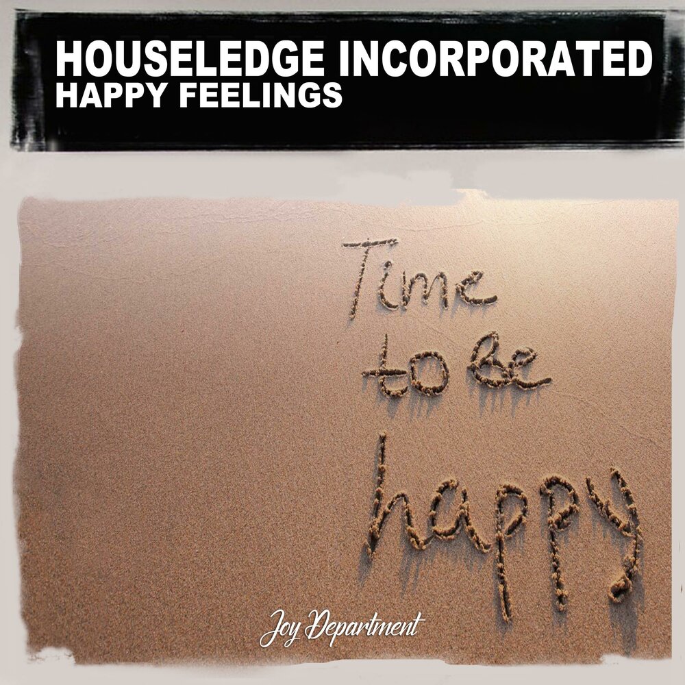 He is not feel happy. Happy feelings.