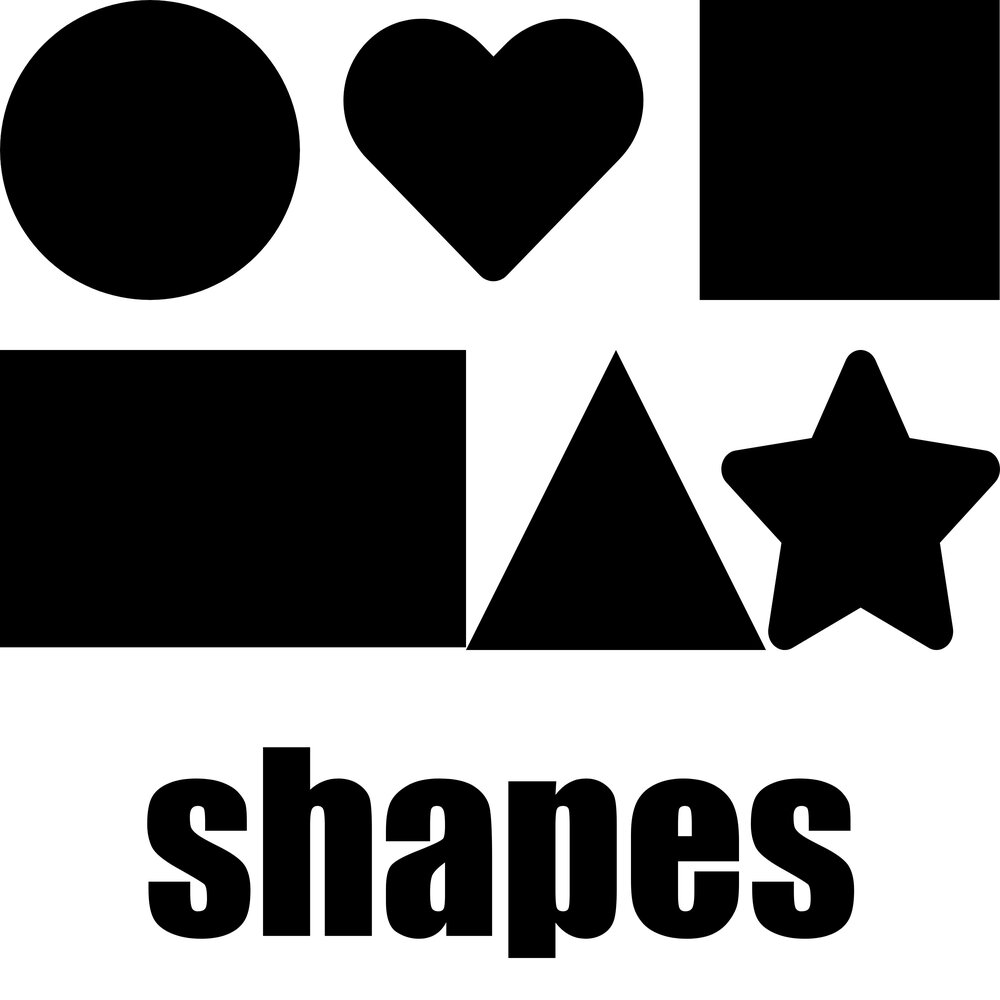 Шейп слушать. Shapes. Music Shapes. Shape elements.