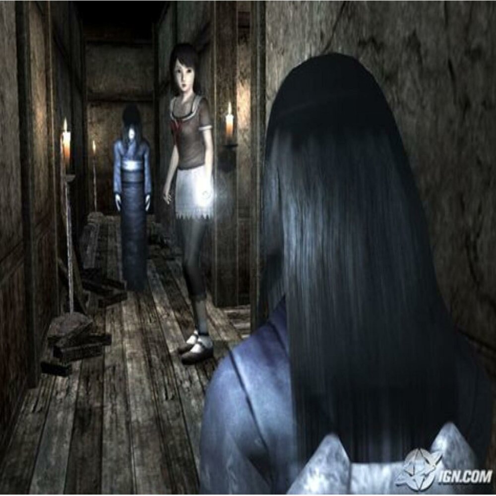 Хоррор игра про девушку. Fatal frame 2. Project Zero плейстейшен 2. Fatal frame II: Crimson Butterfly. Fatal frame игра.