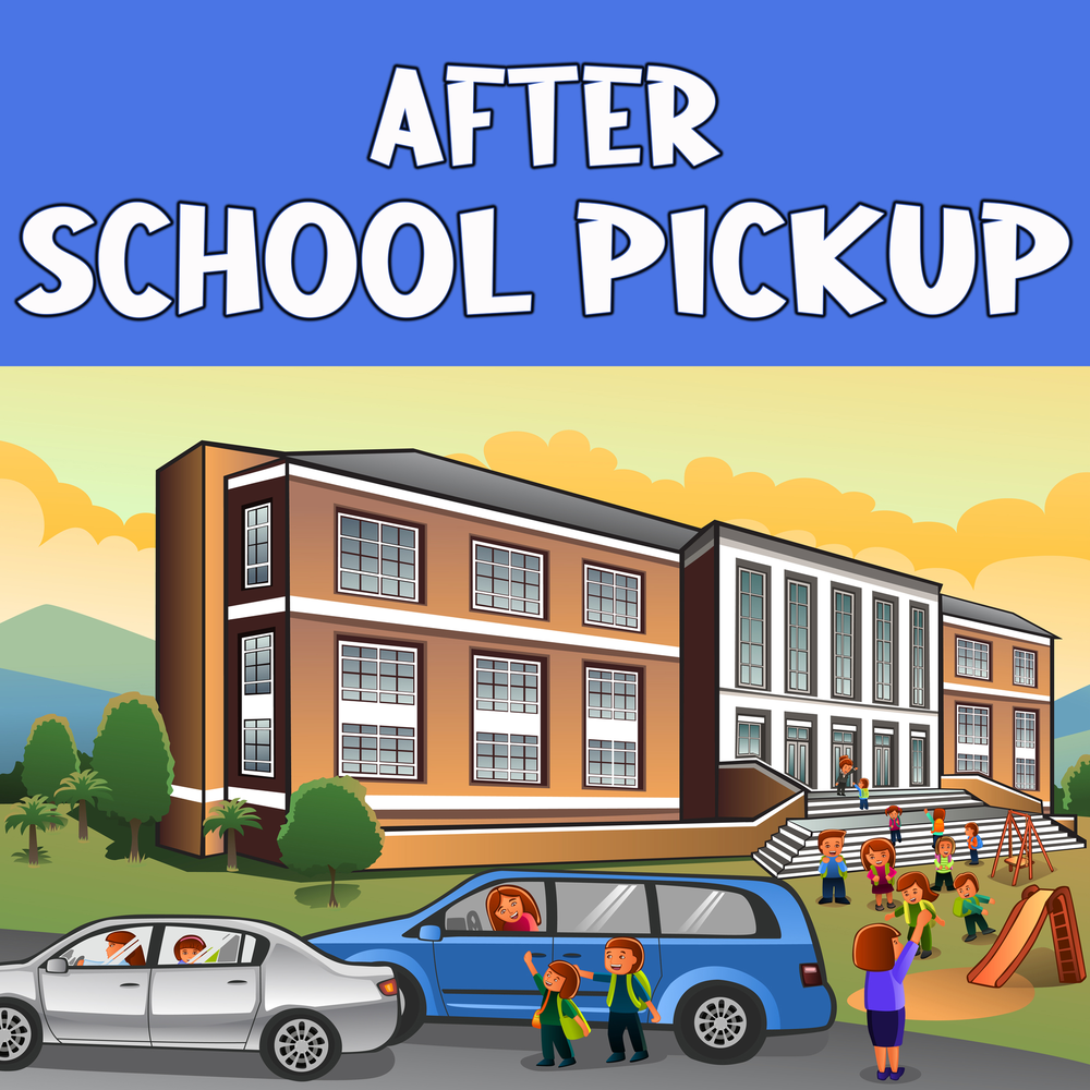 Pick up from school. School Pickup логотип. Sheltered Pickup in School.