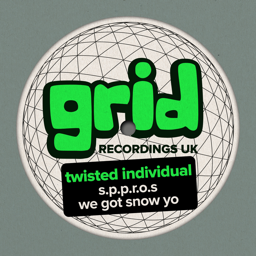 We got snow. Grid recordings uk logo. Twisted individual - Gusset Gravy.