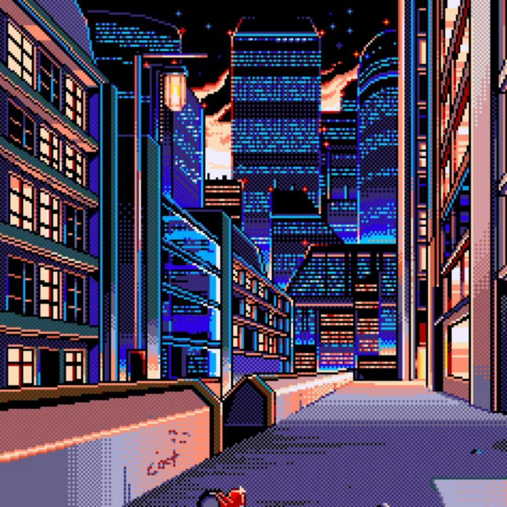 Retro pixel art. 8 бит. Cyberpunk город пиксель. Пиксельная графика. Пиксельный город.