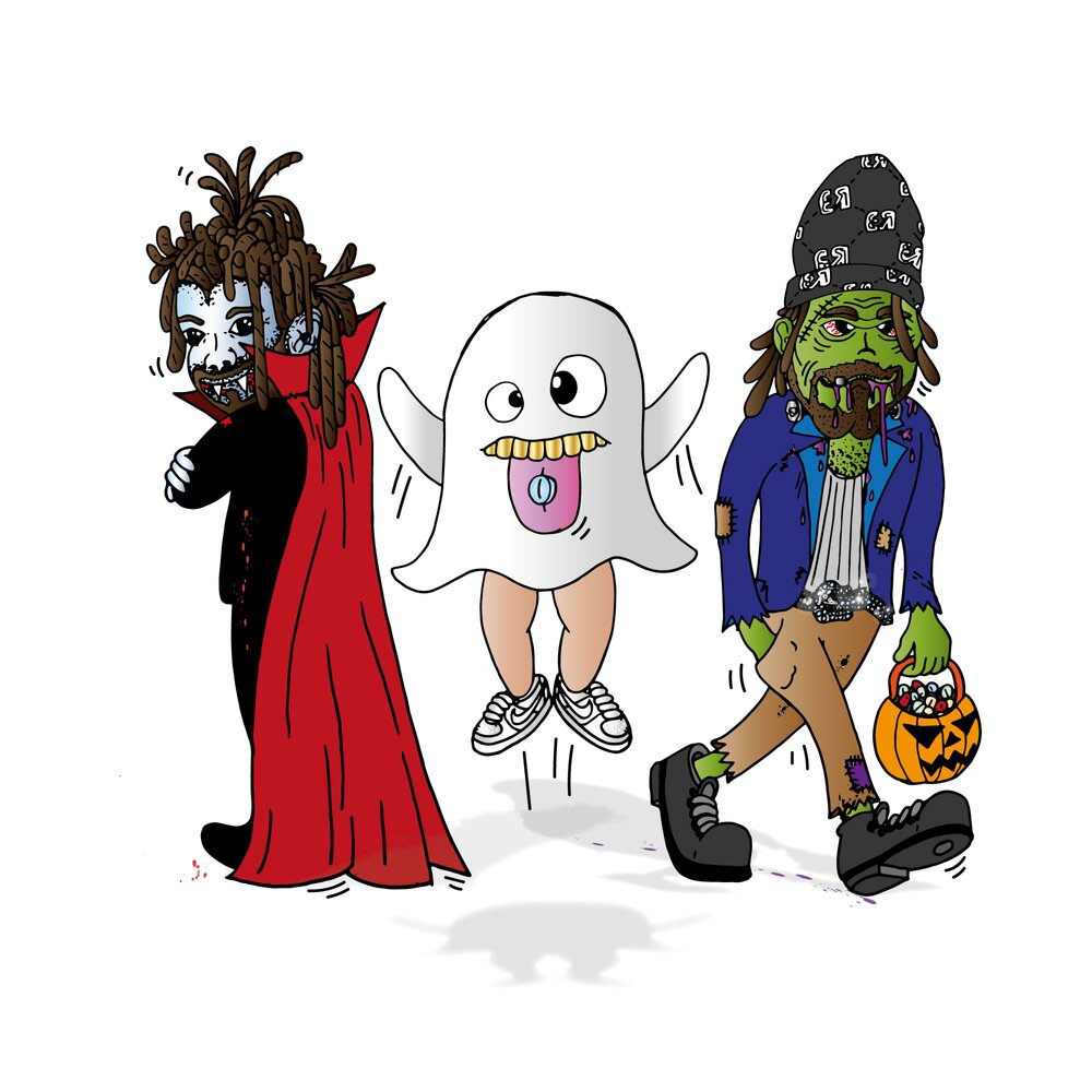 Baby monster mash up