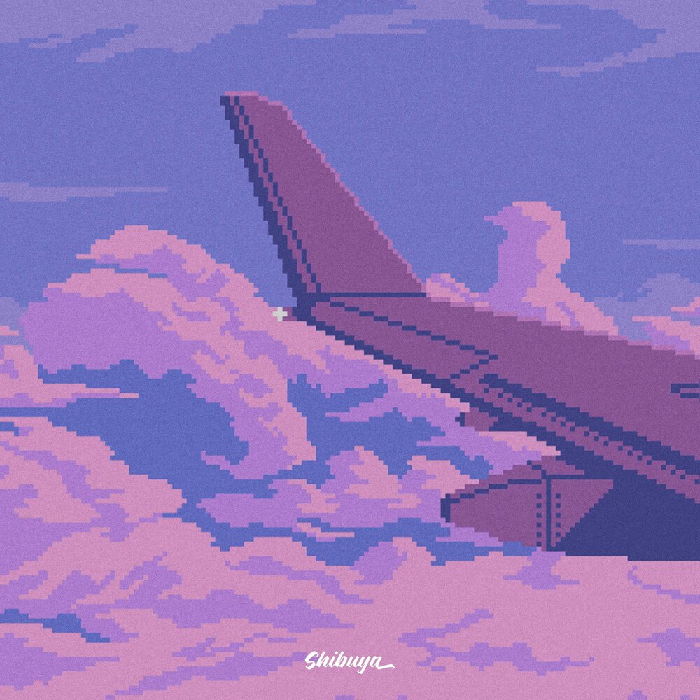 Самолет пиксель