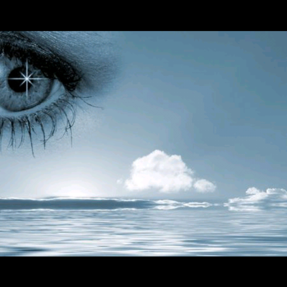 глаза как море
