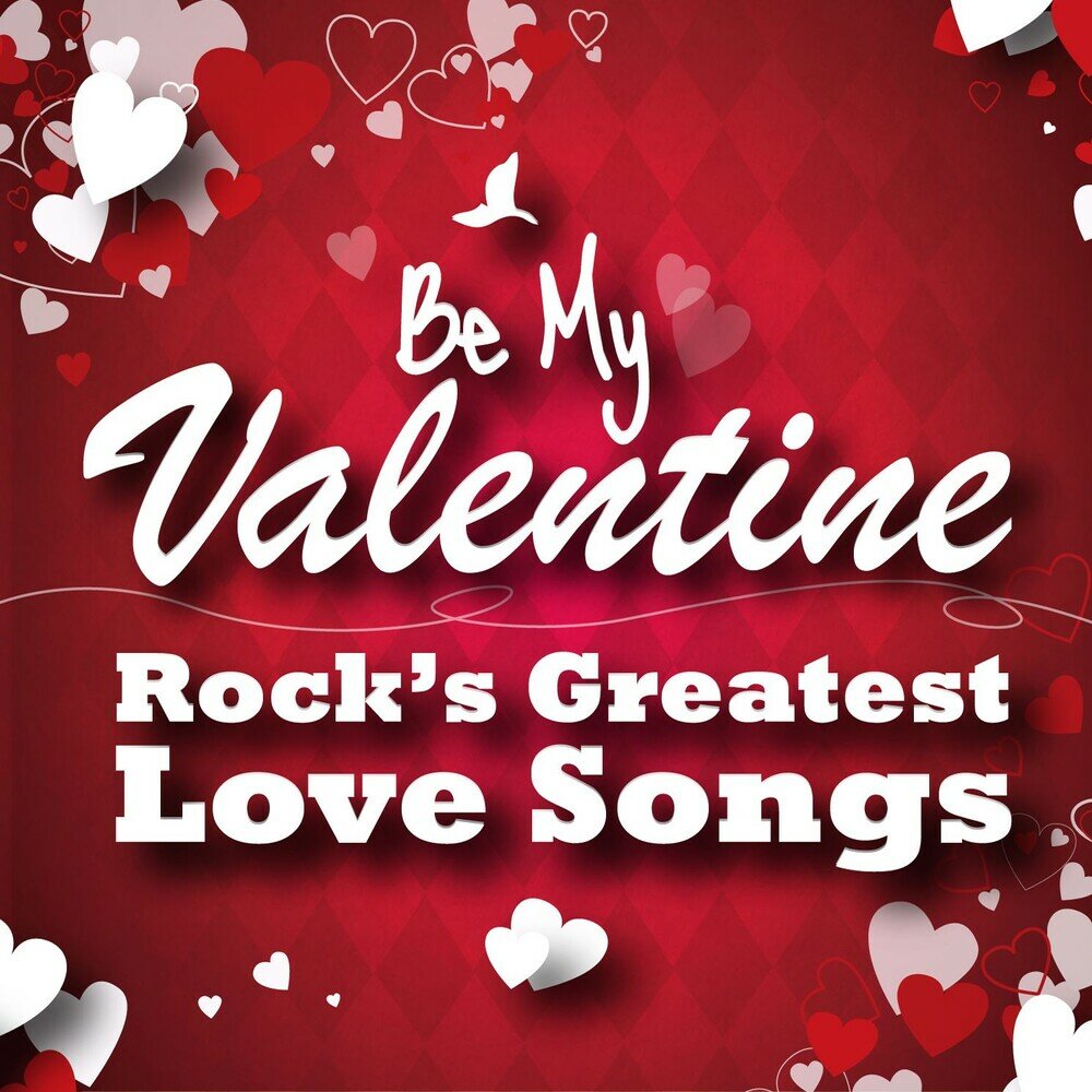 My great love. B Love. Be my Valentine Rock.