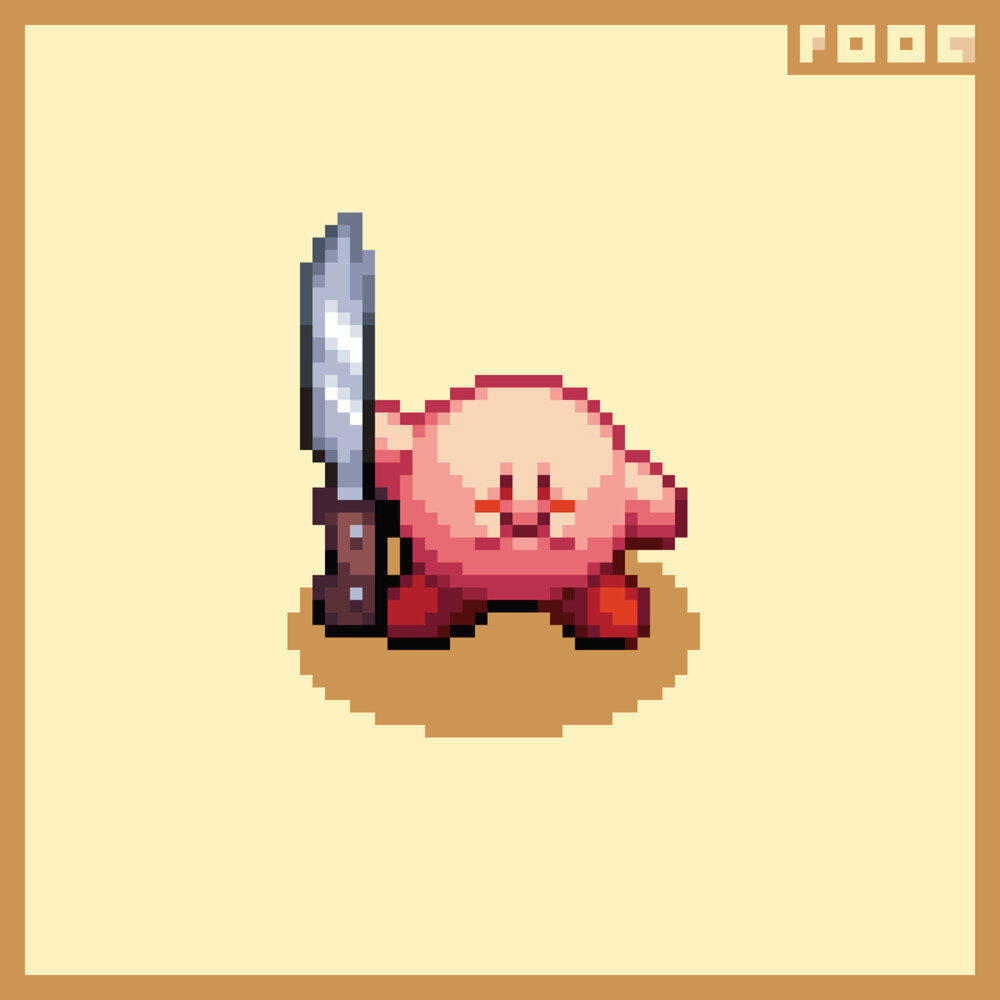 Knife Pixel Art