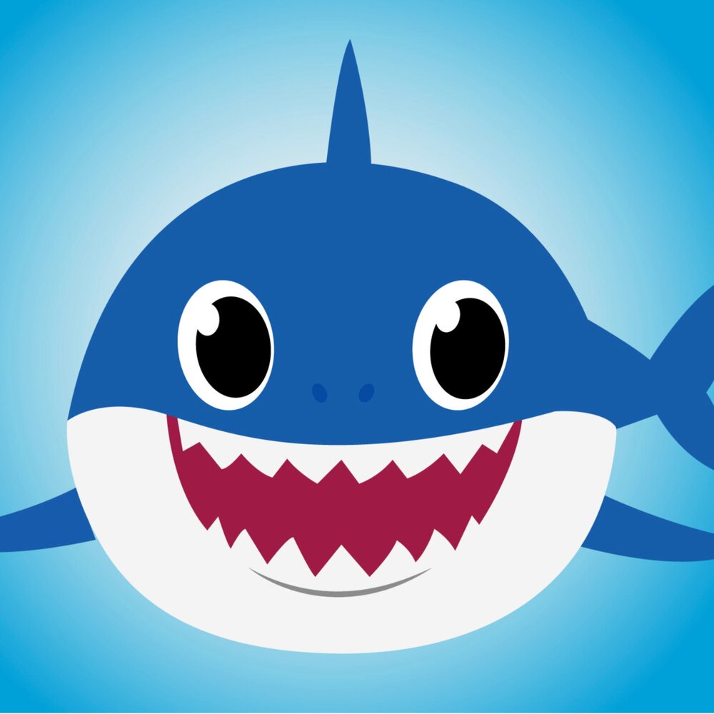 Baby Shark голубой вектор. Голубая акула символ. Гуджицу синий акула ка. Baby shark dance