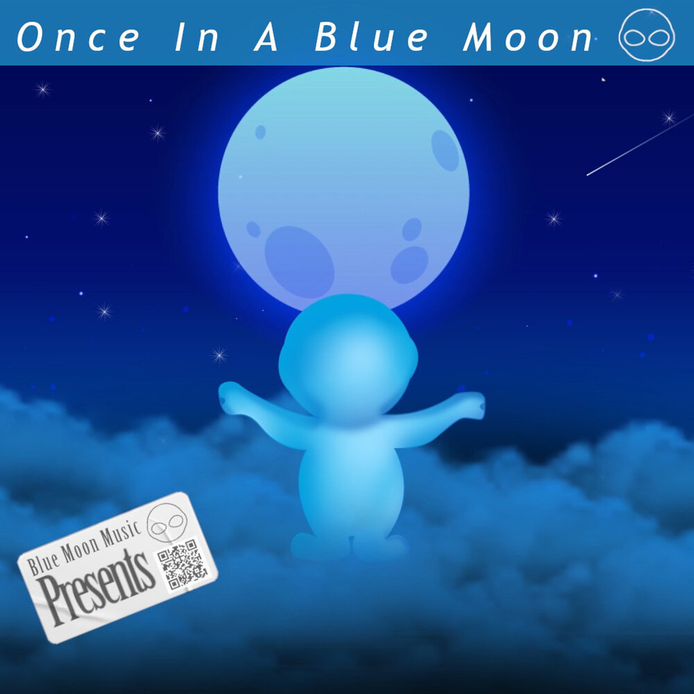 Мун музыка. Once in a Blue Moon. Голубая Луна арт. Голубая Луна любовь. Голубая Луна песня.