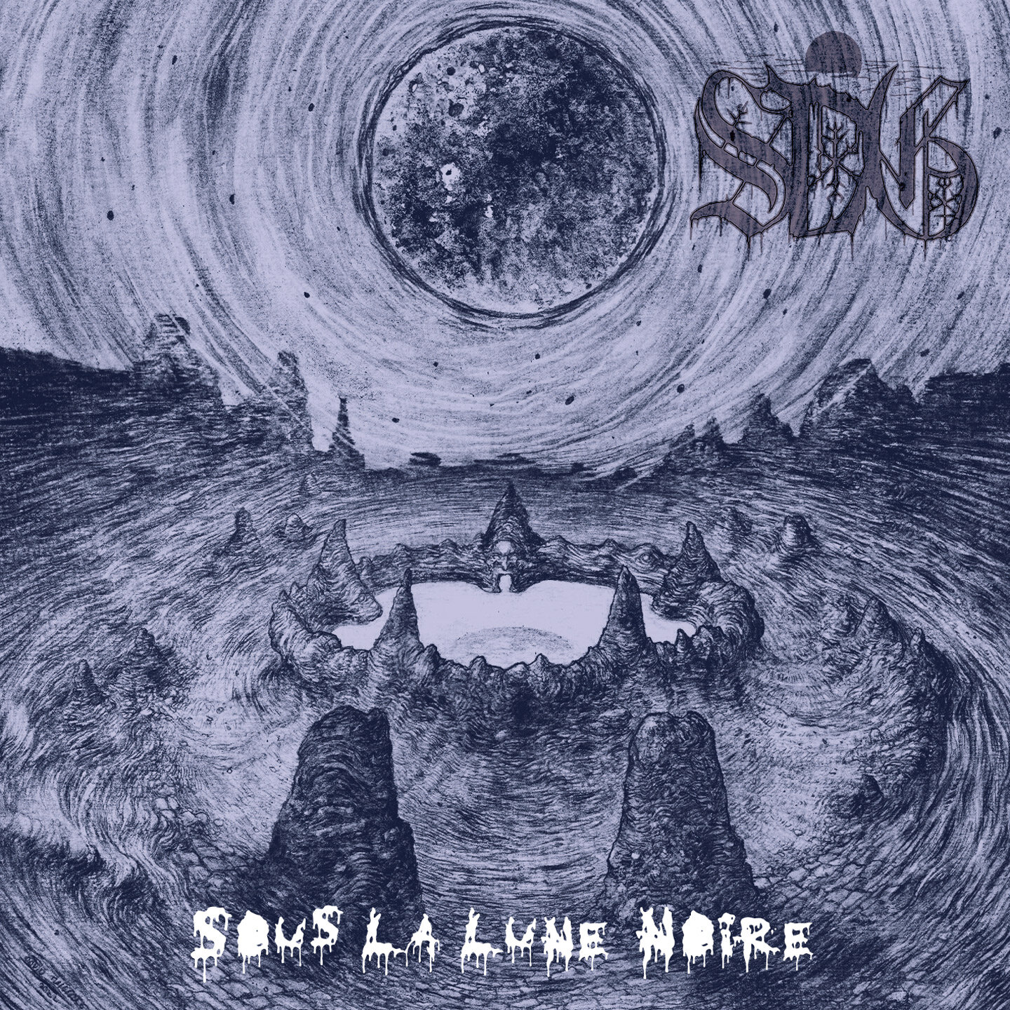 Обложка релиза Sous La Lune Noire