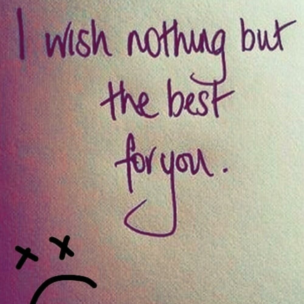 I wish nothing