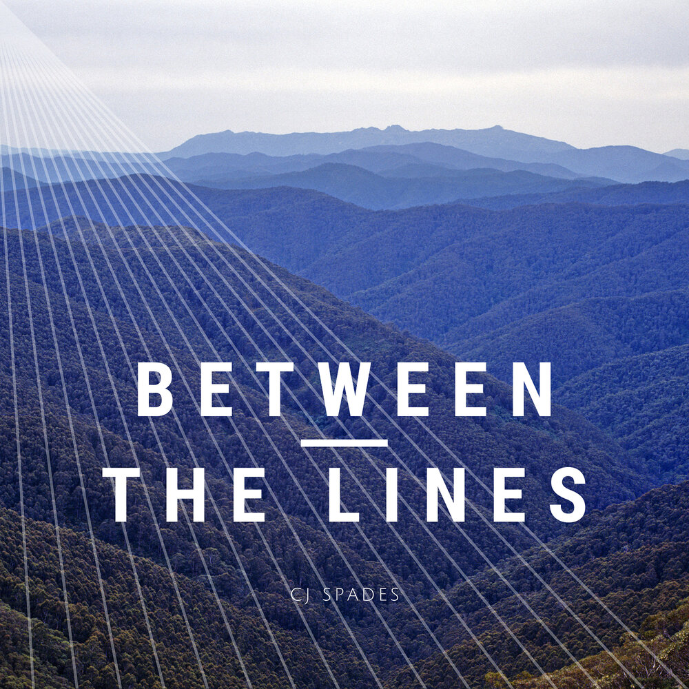 In between the lines. In between the lines