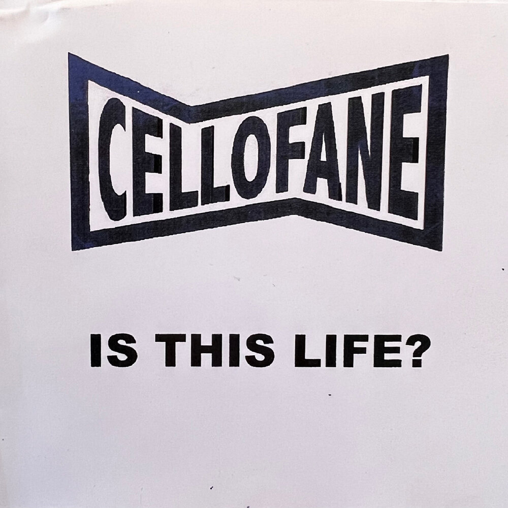 Black this is life. Cellofane.