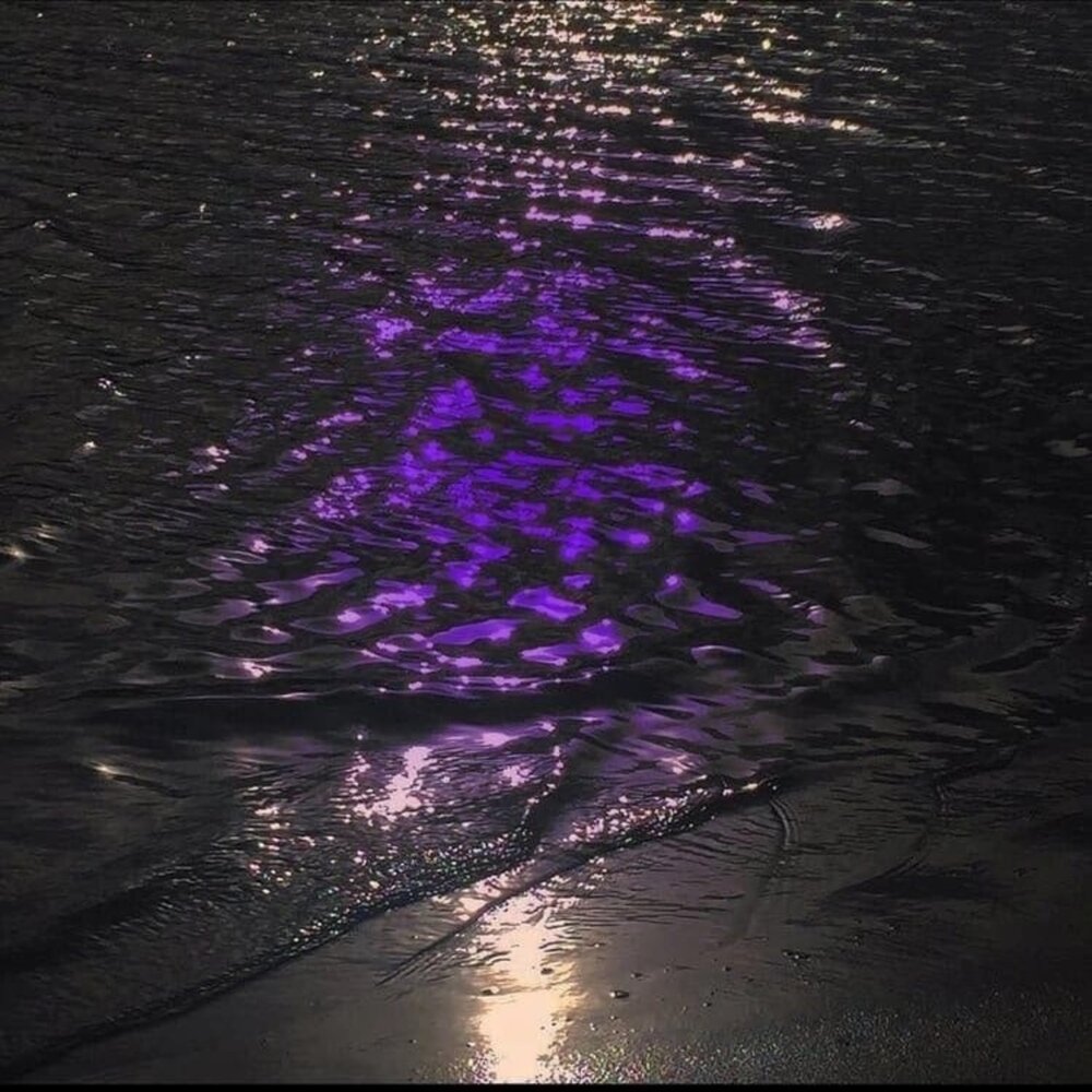 Эстетика фиолетового неоново цвета