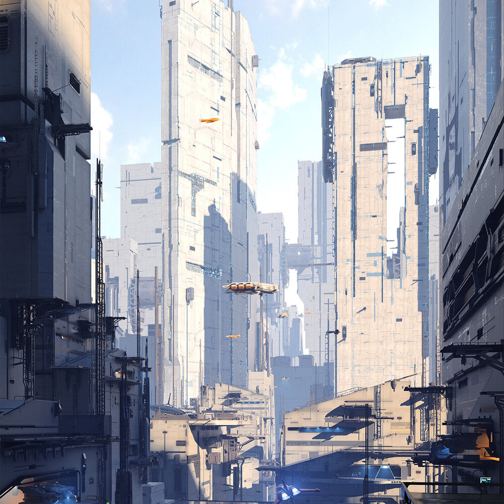 Sci Fi City Concept