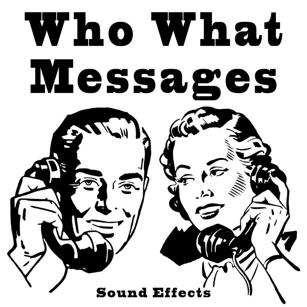Message sounds. Tone of the text.