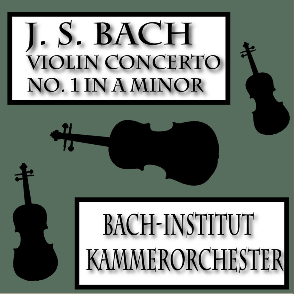 Bach Violin Concerto no. 1. Бах со скрипкой. Bach violin