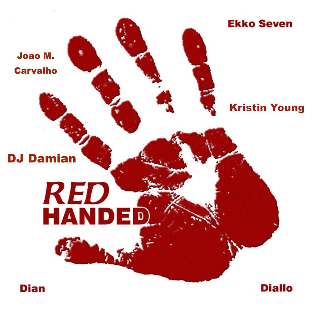 Red handed. Red handed. To be caught red-handed. Persipals caught red handed of edner. Red-handed.