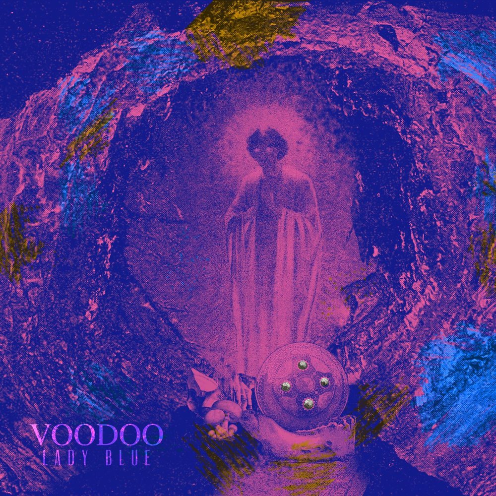 Voodoo слушать. Voodoo фиолетовый. Альбом Voodoo. Electric Voodoo. Lady Blue Lyrics.