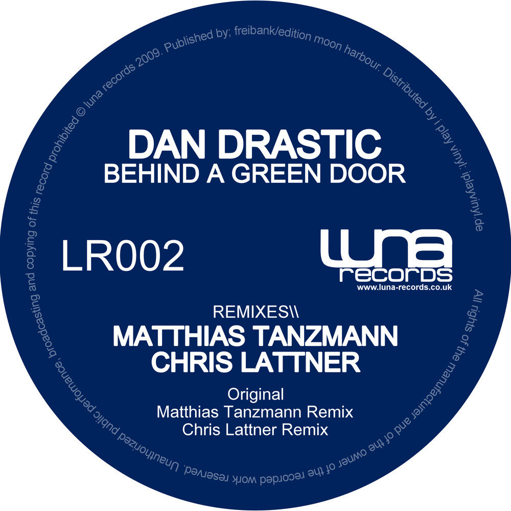 Behind the green door. Luna records. Lunatic record. Matthias Door. Lunatic record 1-2.