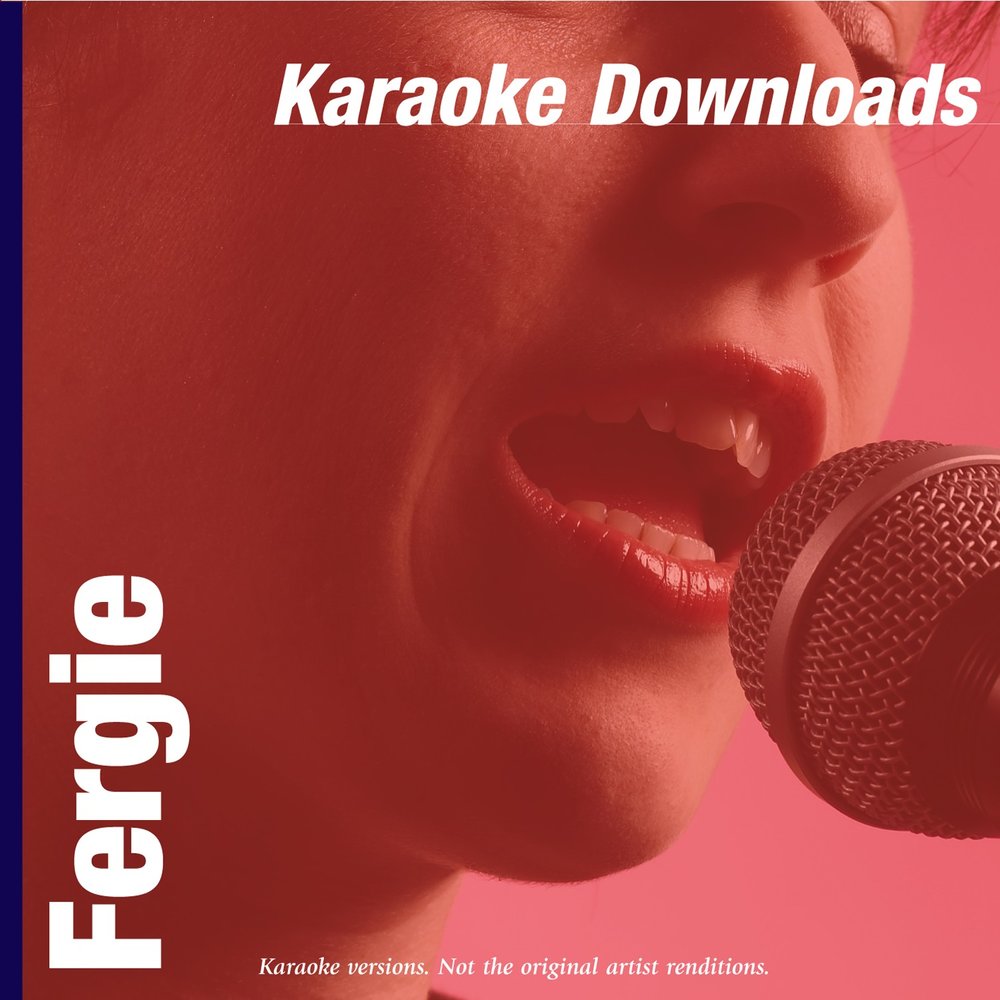 Karaoke downloads. Караоке. Fergie Glamorous обложка альбома.