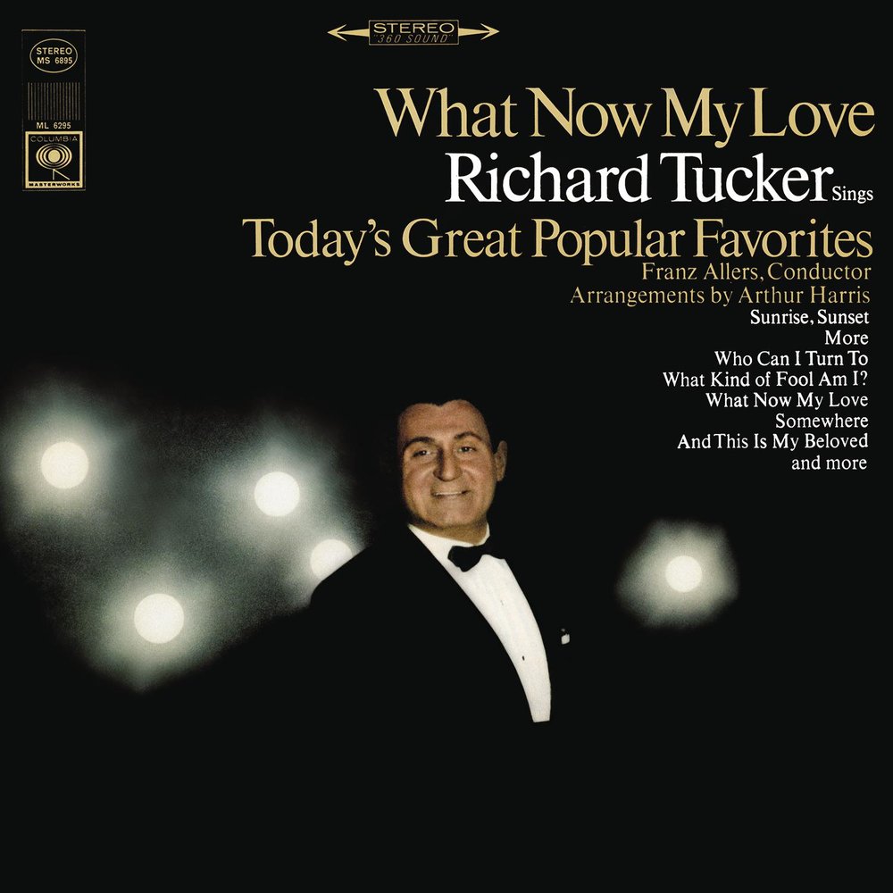 Такер песни. Richard Tucker. Richard Tucker тенор.