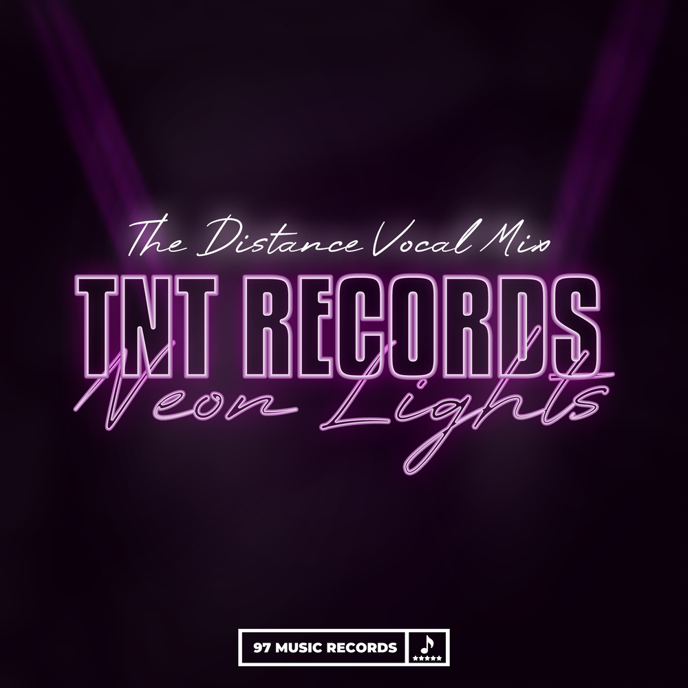 Tnt records remix. TNT records. Neon Music element.