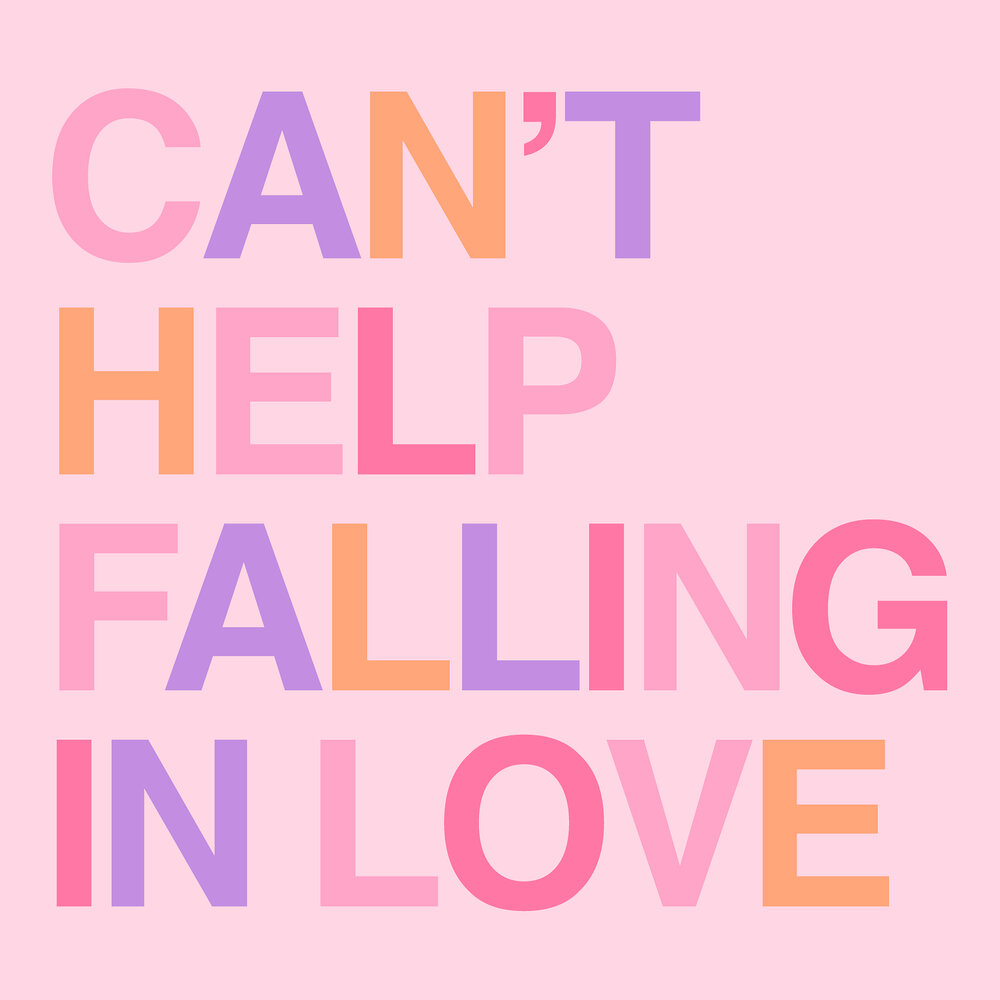 Cant falling in love