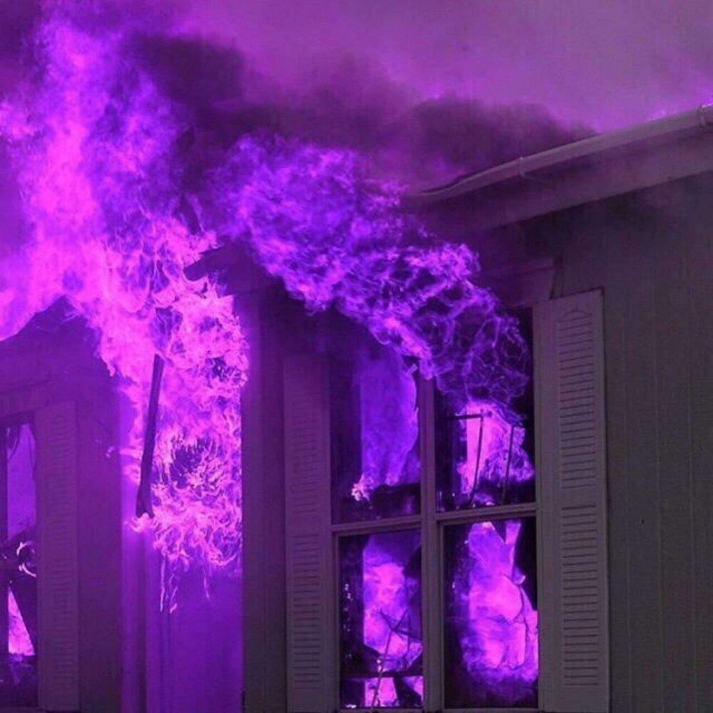 Фиолетовый пожар