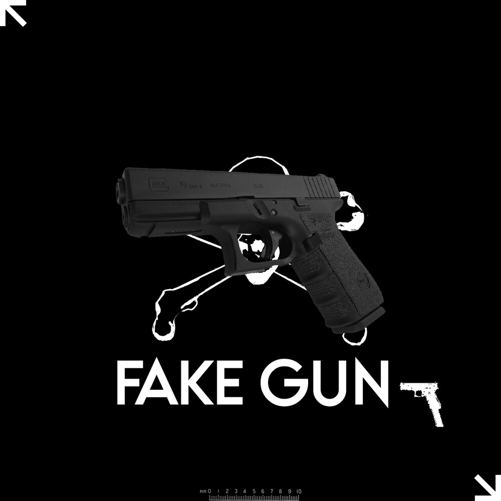 Fake Gun. Fake Gun надпись. Real fake Guns.