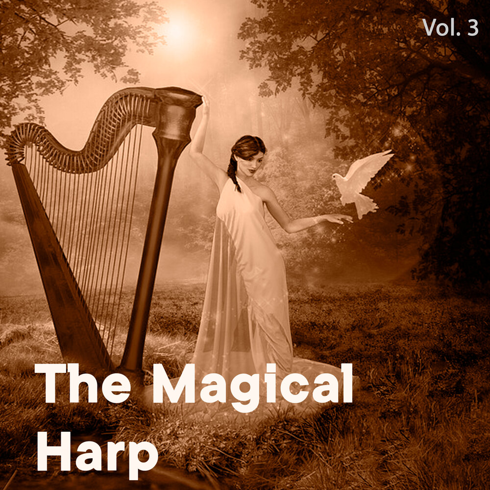 Magic harp. Magic Harp drawing jpg.