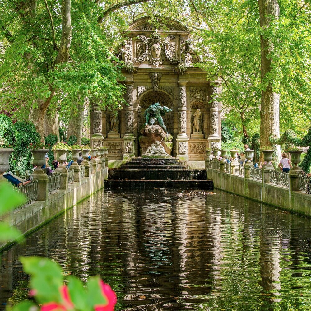люксембургский сад фото