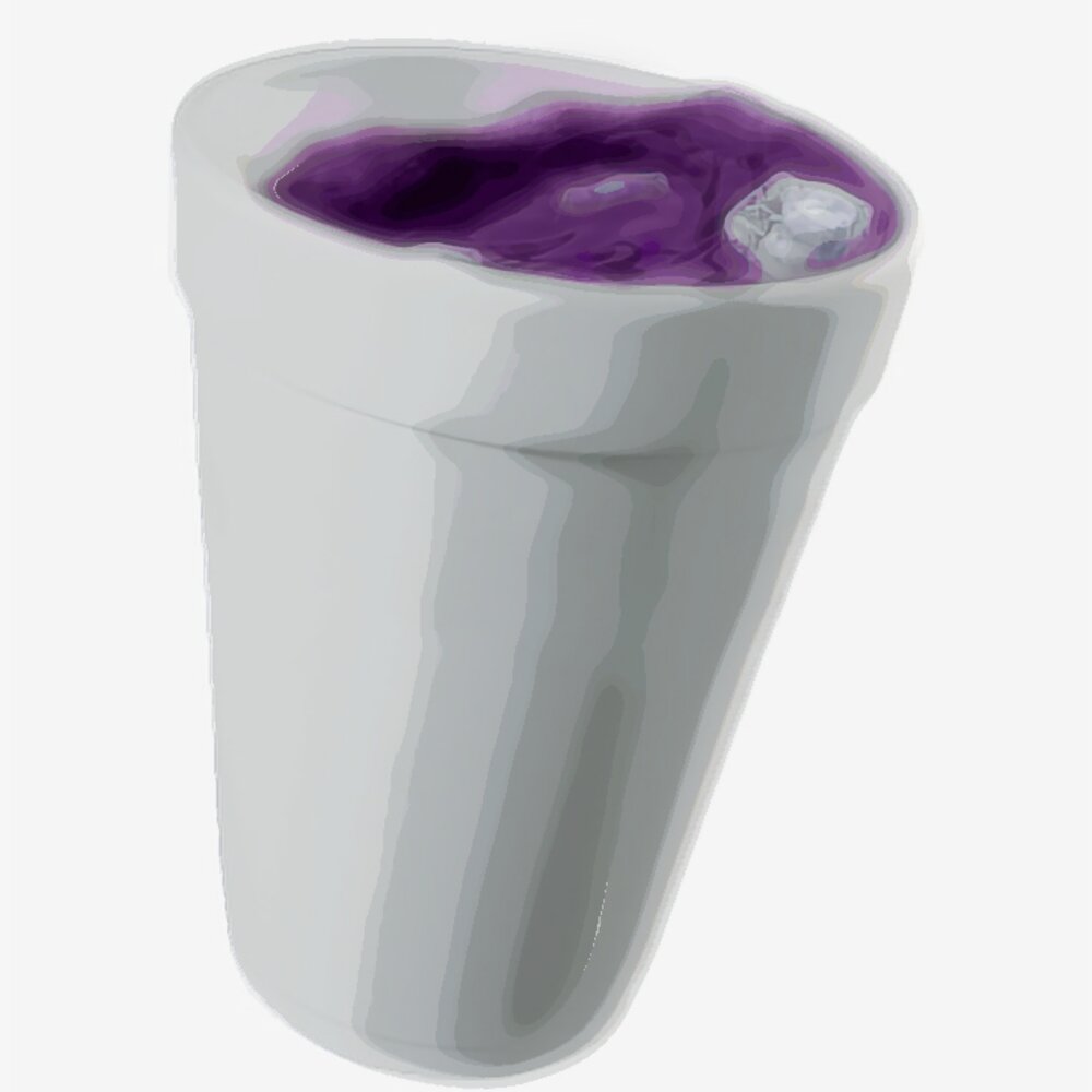 Мой double cup фиолетовая вода