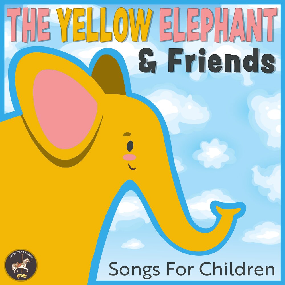 Elephant friends. Yellow Elephant. Wiggley. யானைப் பாட்டு ♥ Pattampoochi Elephant Songs for children -.