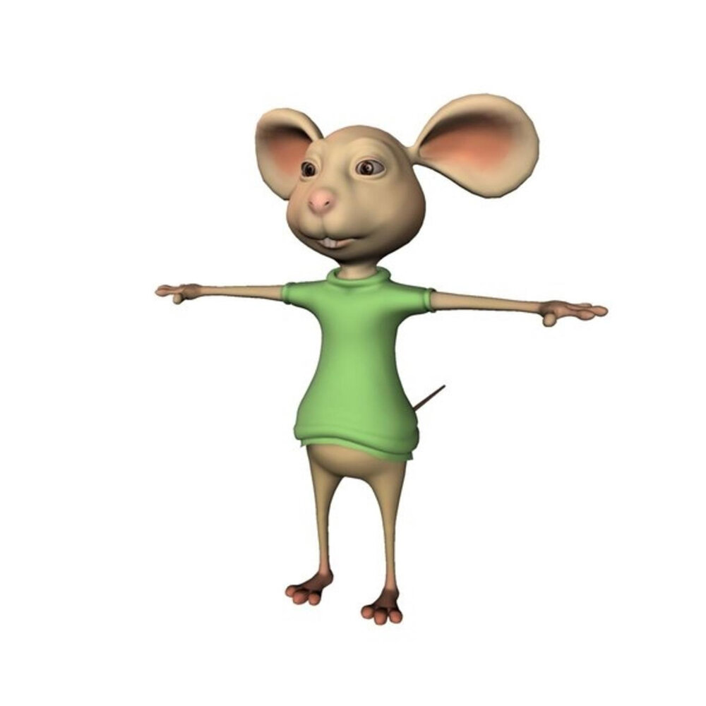 Mouse слушать. Картун Маус 3д. Зеленая крыса мультик. Мышь из мультика кэмел. Мышь из мультика с короткой стрижкой.