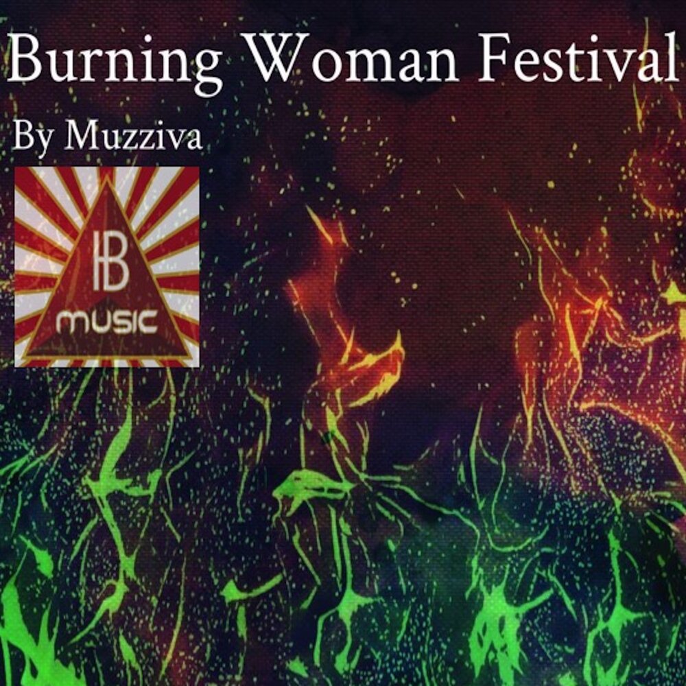 Burning woman