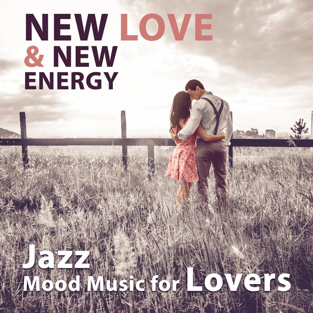New Love. Gentle Love. Mood Music logo. Love energetic. New love new life
