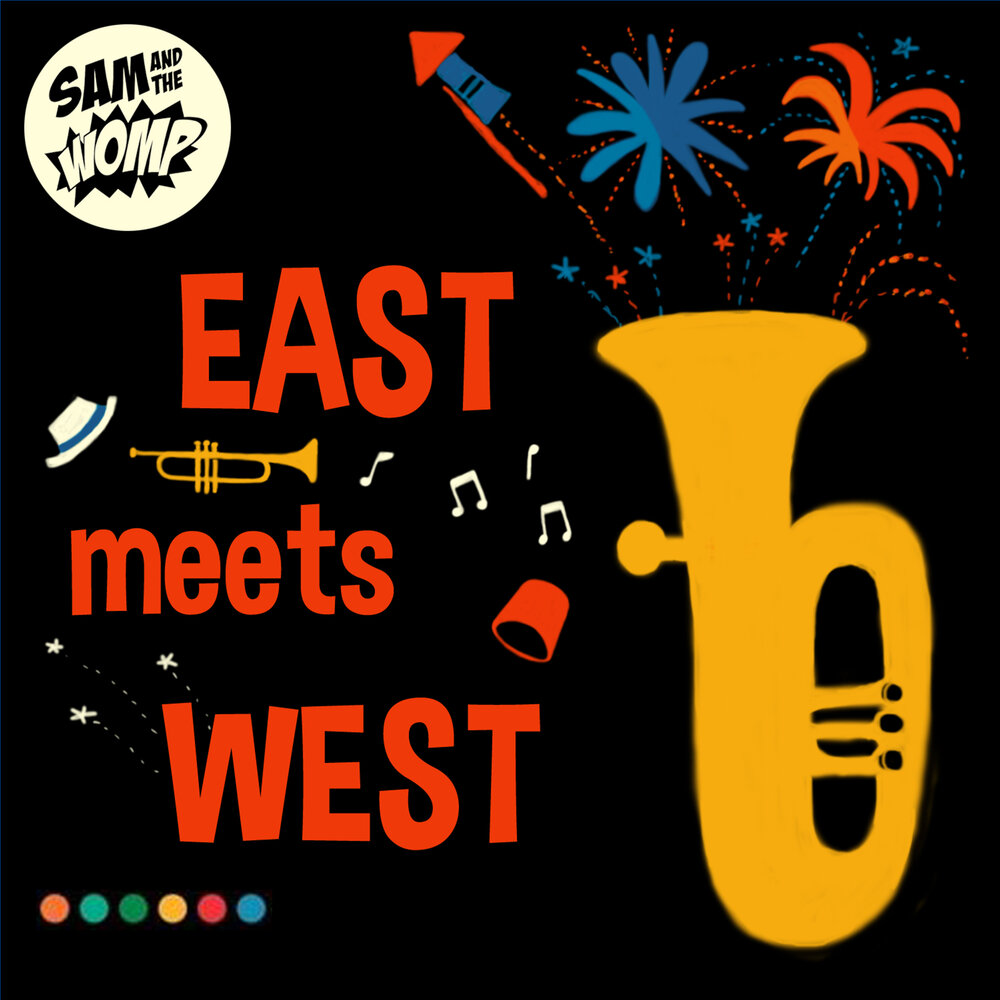 E meet. West meets East. Sam and the Womp. East meets West artist. East meets West game.